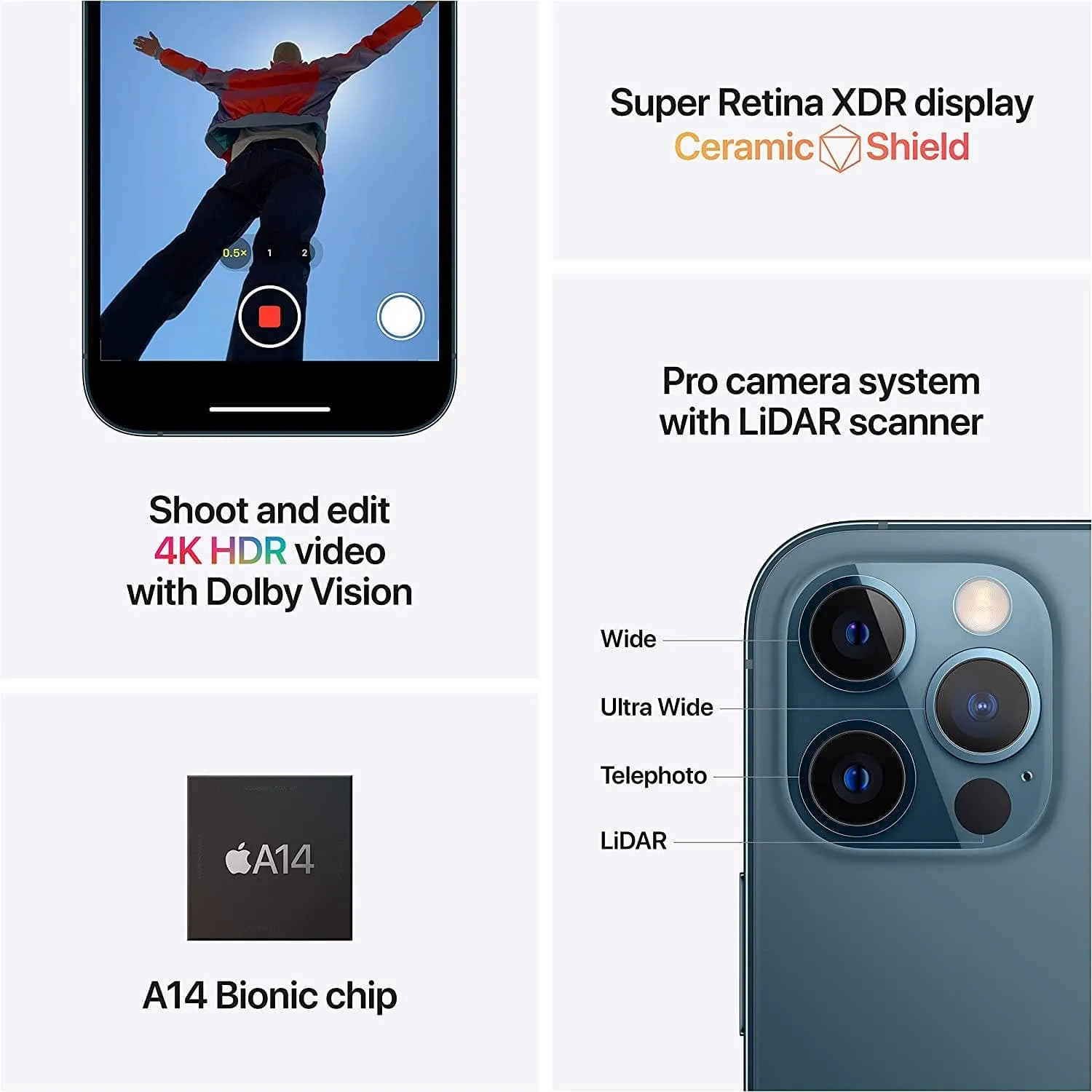 Apple iPhone 12 Pro 5G  256GB Gold, Unlocked