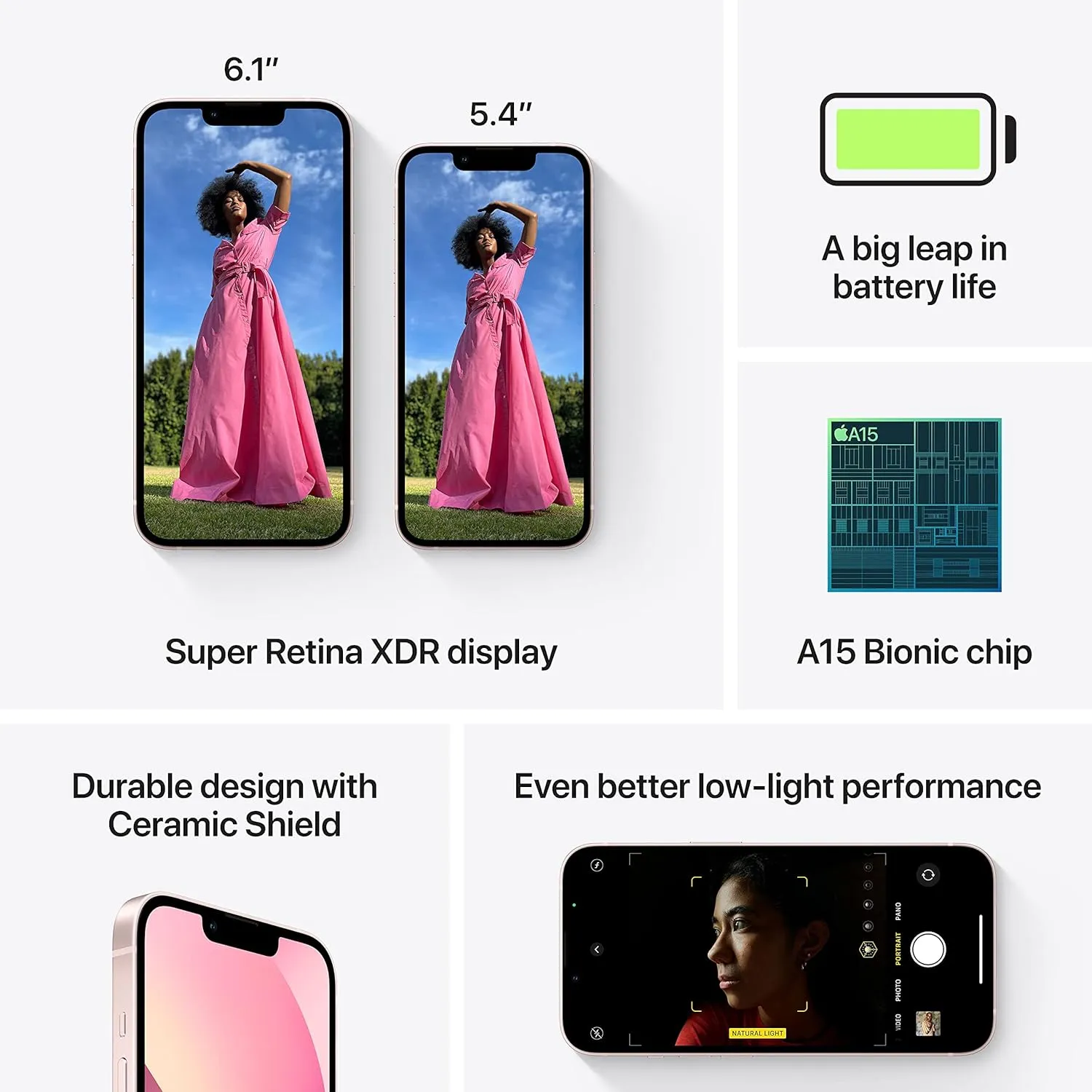 Apple IPhone 13 5G 256GB, Pink - Unlocked
