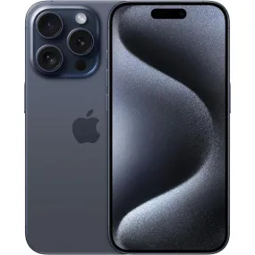 Apple iPhone 15 Pro, 128GB, Blue Titanium, Unlocked