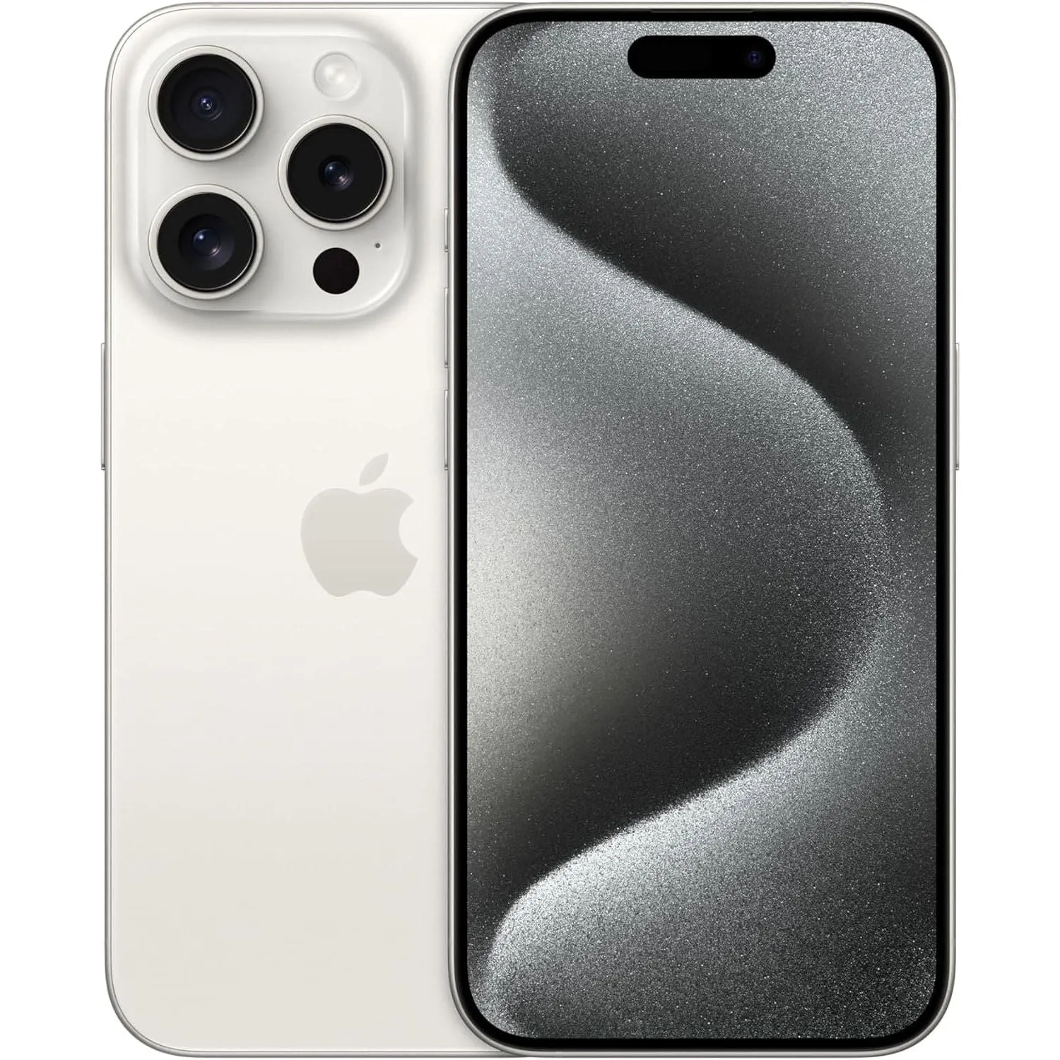 Apple iPhone 15 Pro 5G, 256GB, White Titanium, Unlocked