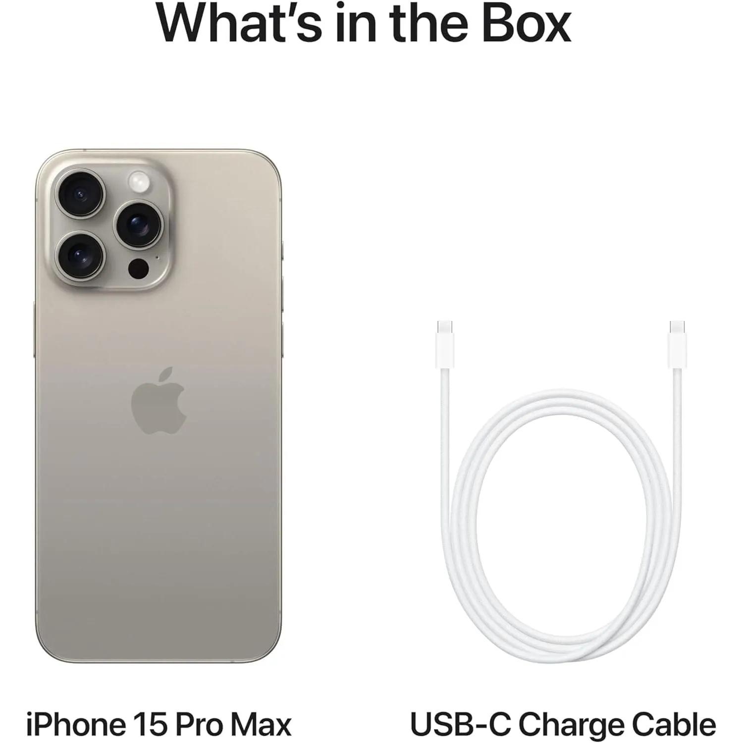 Apple iPhone 15 Pro Max 5G, 512GB, Natural Titanium, Unlocked