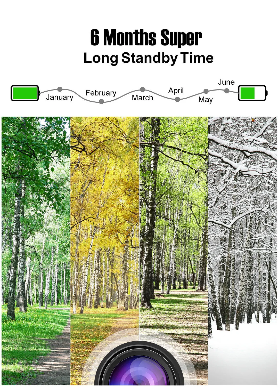 APPRO Camera trap for Capturing wild animal P16 16MP 1080P