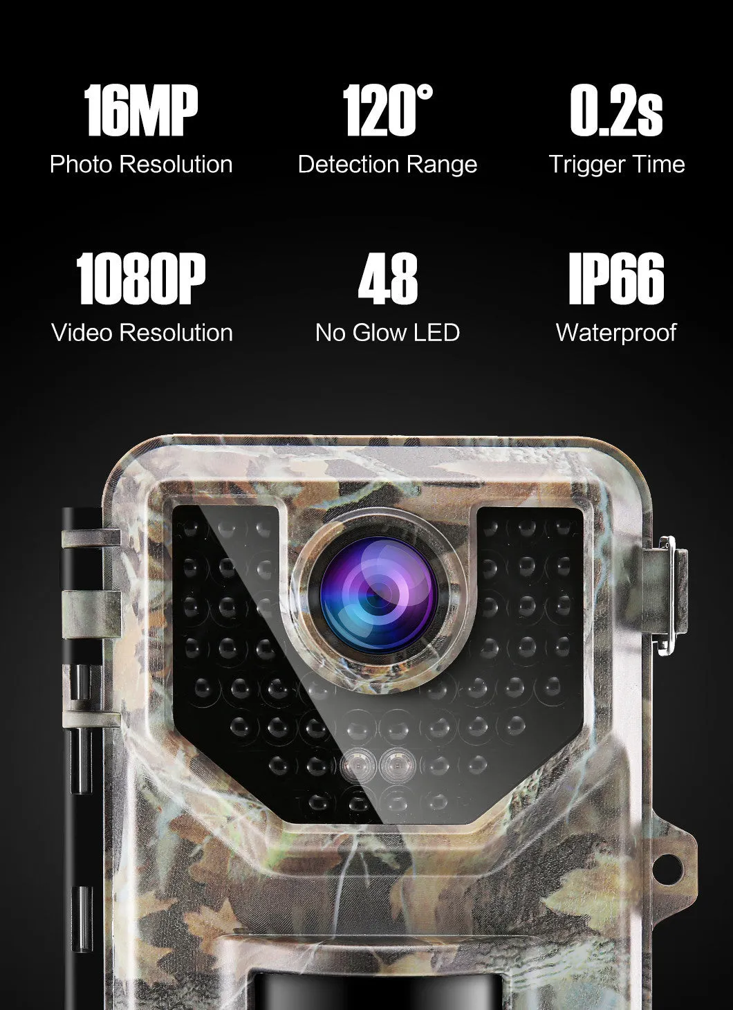 APPRO Camera trap for Capturing wild animal P16 16MP 1080P