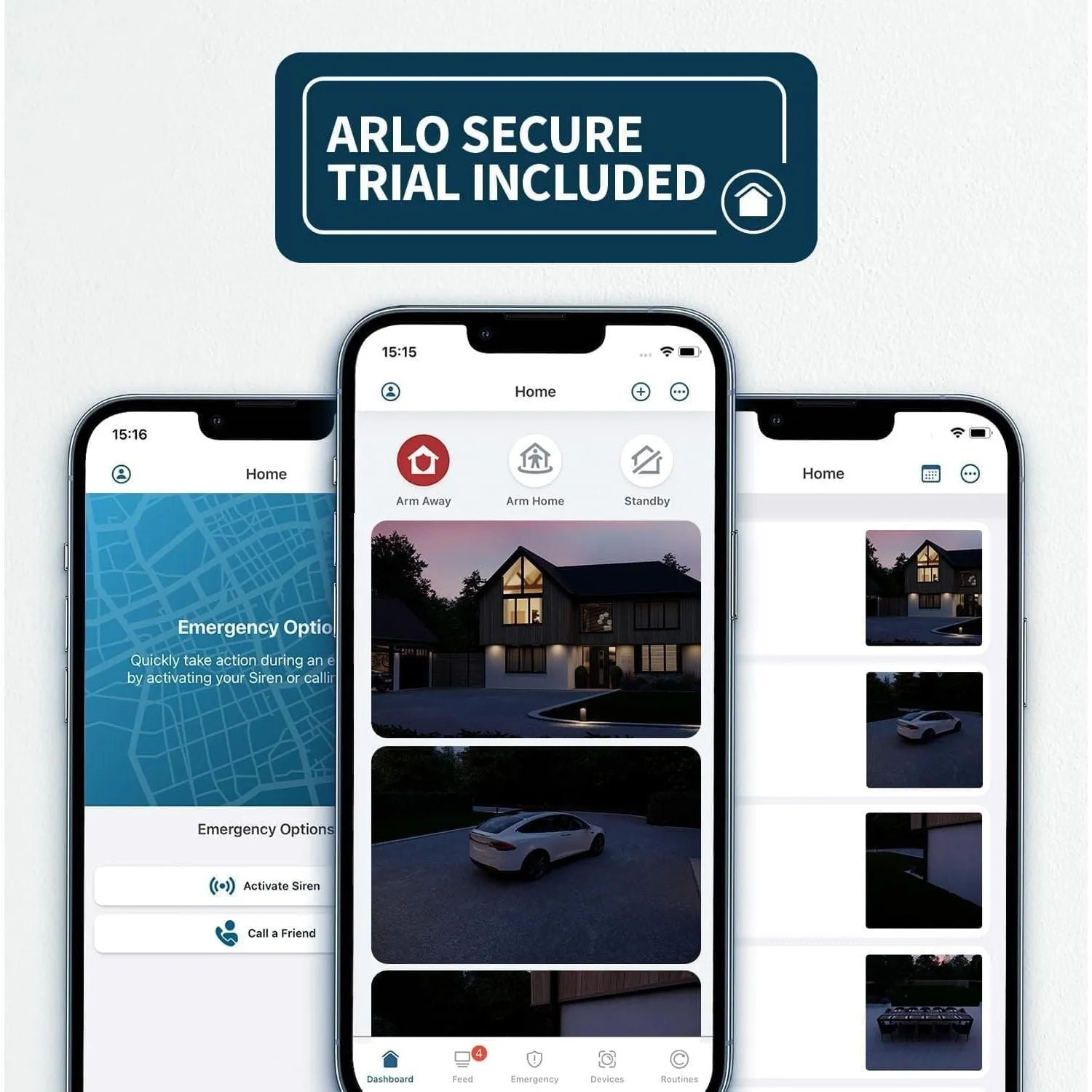 Arlo Ultra 2 4K UHD Wireless Outdoor Security Camera System – 4 Cam Kit, 6-Month Battery, Night Vision, Weatherproof
