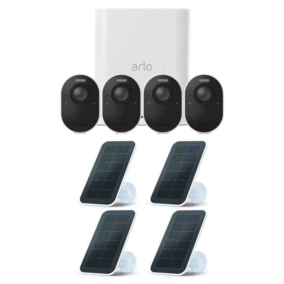 Arlo Ultra 2 4K UHD Wireless Outdoor Security Camera System – 4 Cam Kit, 6-Month Battery, Night Vision, Weatherproof