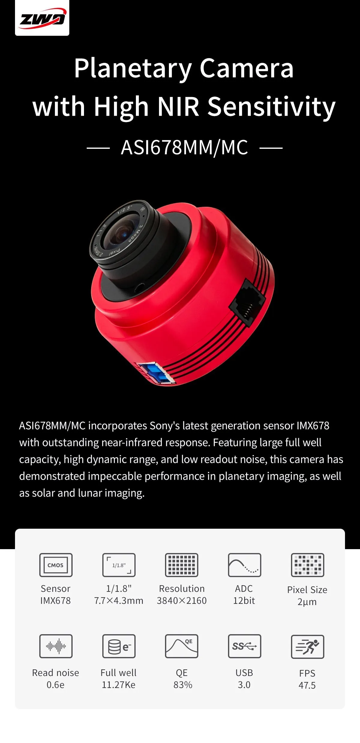ASI678MM (Mono)