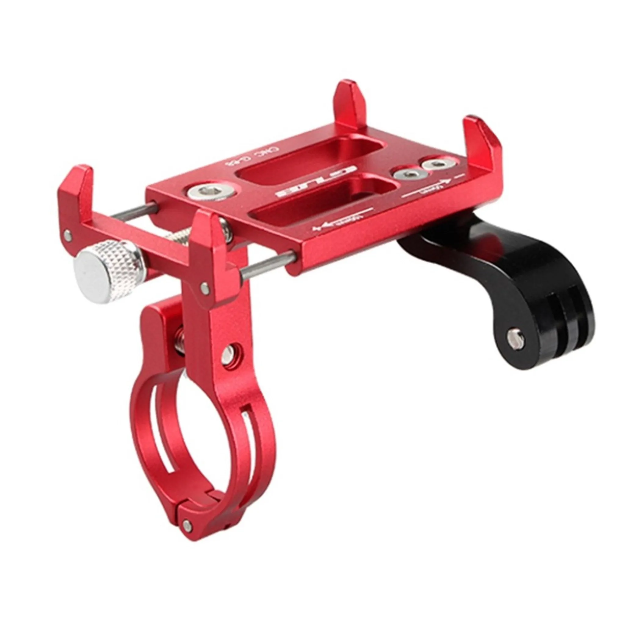 AT758 GUB-88 Universal aluminum bike handlebar mount - Red