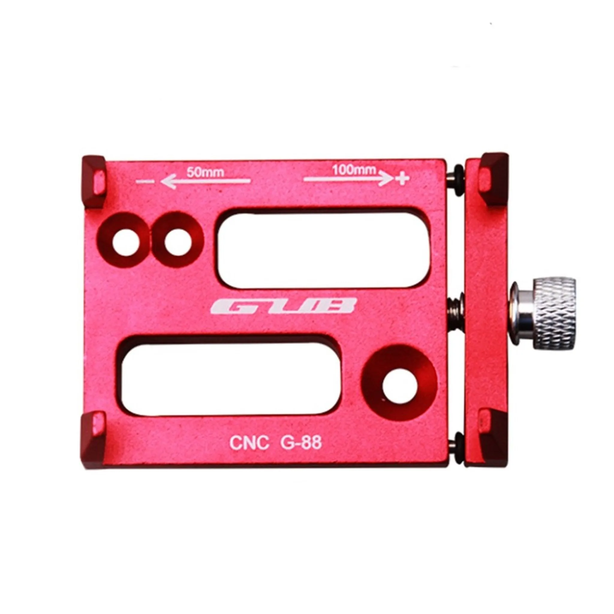 AT758 GUB-88 Universal aluminum bike handlebar mount - Red