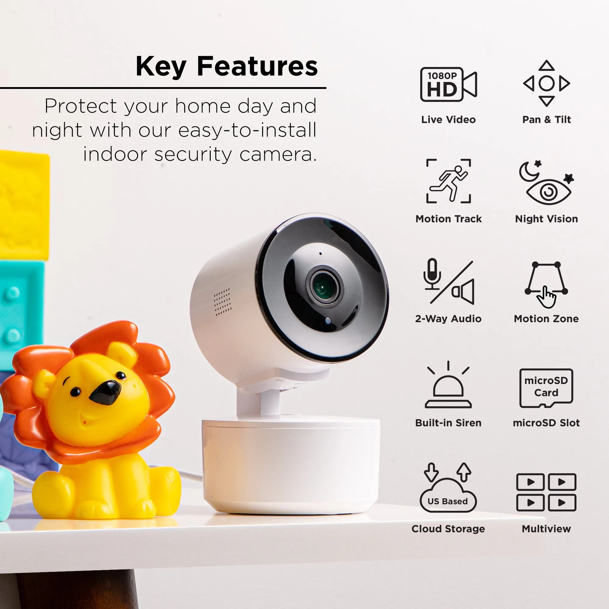 Auto-Tracking Indoor Cam (Plug-in)