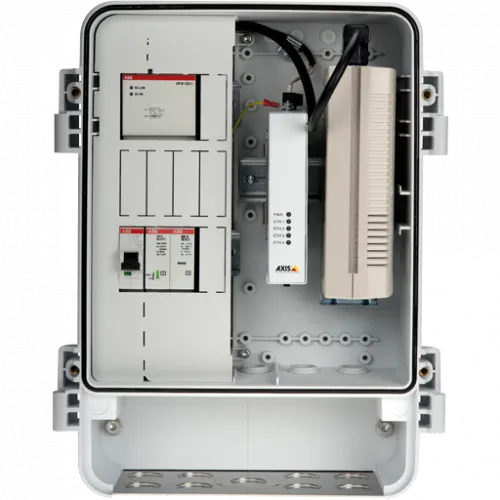 Axis Communications T98A19-VE Outdoor-Ready Media Converter Cabinet A (120 VAC)