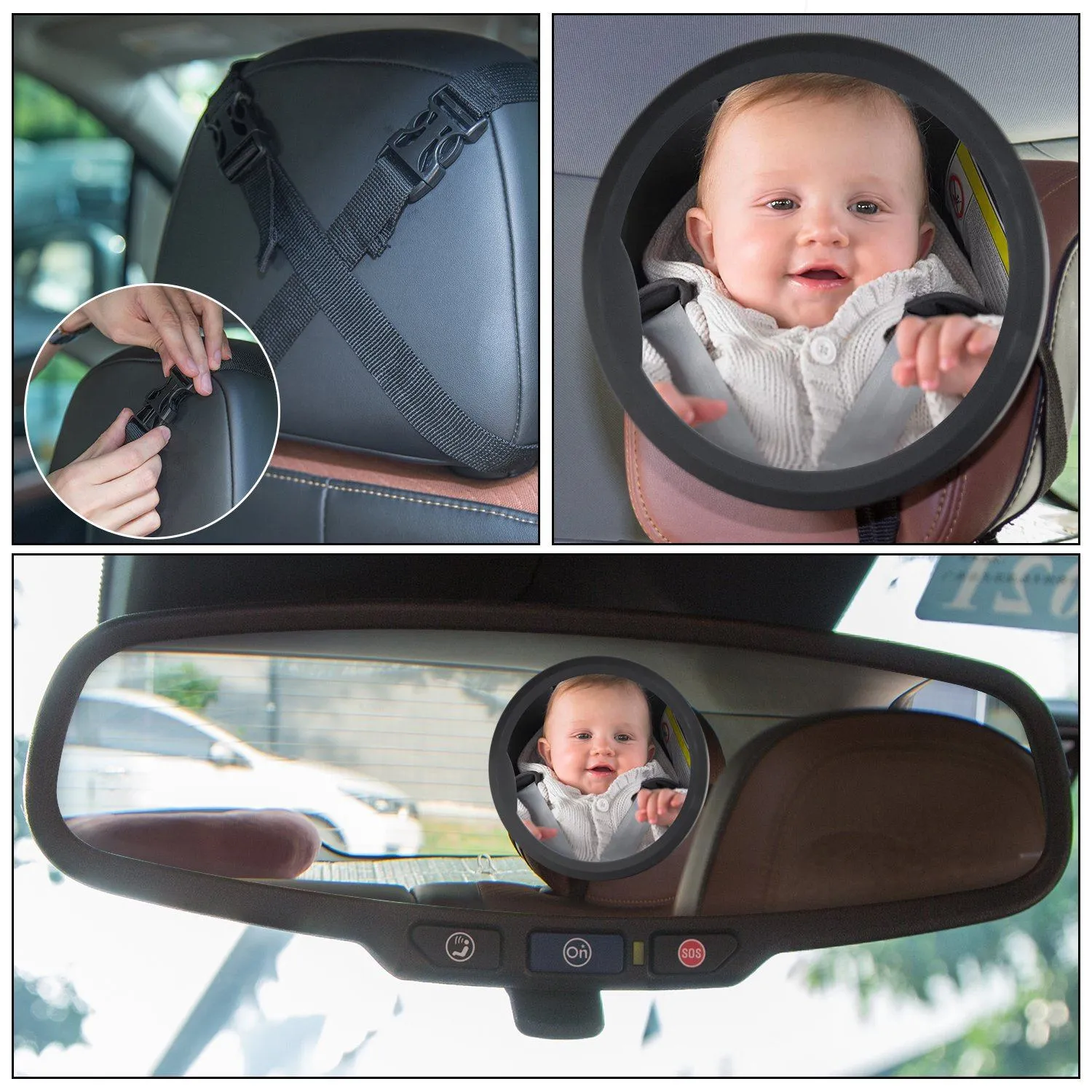 Baby Back Seat Car Mirror