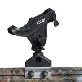 Baitcaster/Spinning Rod Holder - Black - With T Bolt Bracket