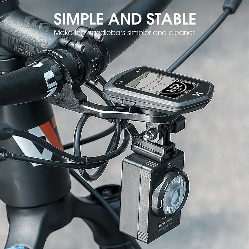 Bicycle Computer Holder Camera FlashLight Stander GPS Bike Mount for iGPSPORT Garmin Bryton Wahoo Gopro XOSS