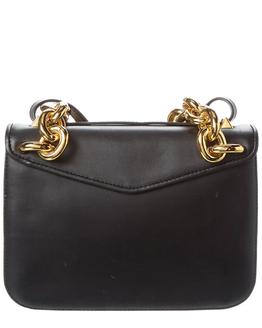Bottega Veneta Mount Leather Shoulder Bag (Authentic Pre-Owned)