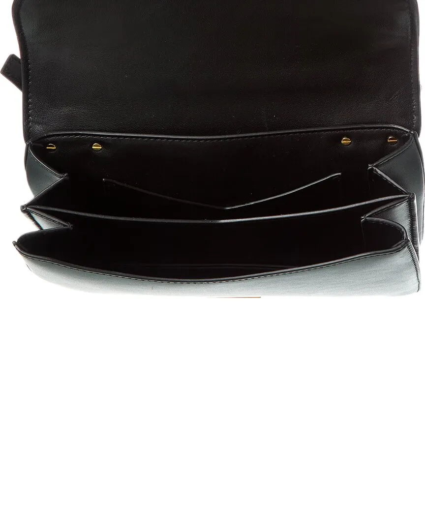 Bottega Veneta Mount Leather Shoulder Bag (Authentic Pre-Owned)