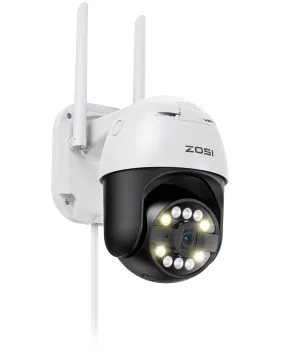 C296 4K PTZ WiFi Security Camera  Optional 256GB SD Card Storage