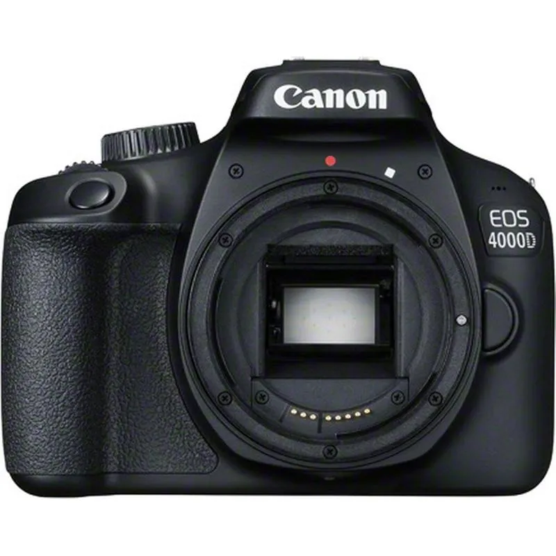 Canon EOS 4000D 18MP DSLR Camera   18-55mm & 500mm Lens Accessory Kit