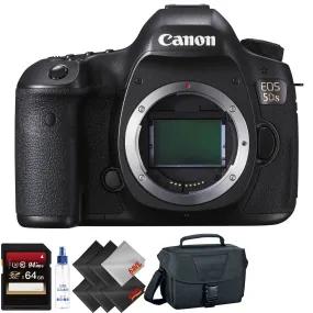 Canon EOS 5DS DSLR Camera   64GB Memory Card Bundle 040