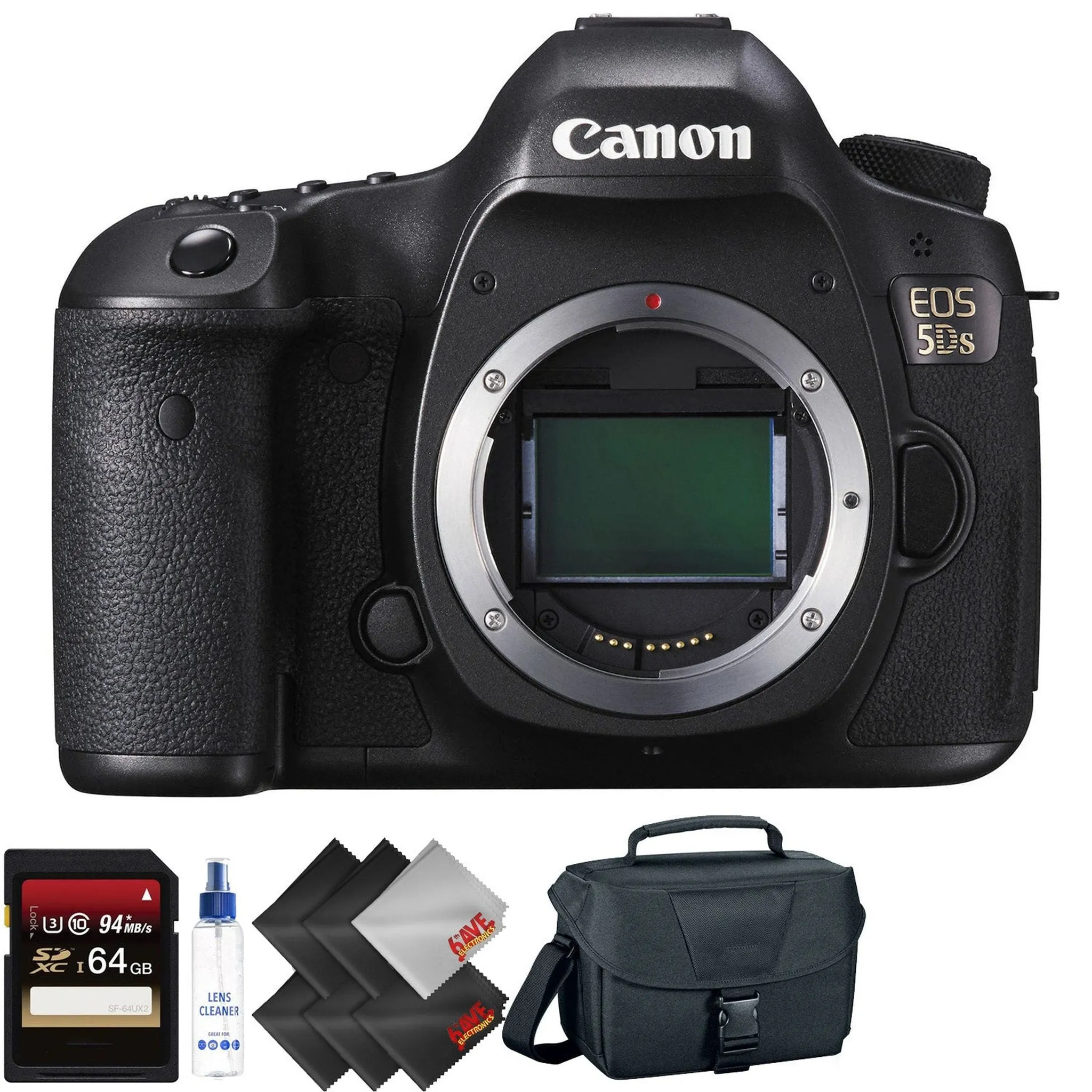 Canon EOS 5DS DSLR Camera   64GB Memory Card Bundle 040