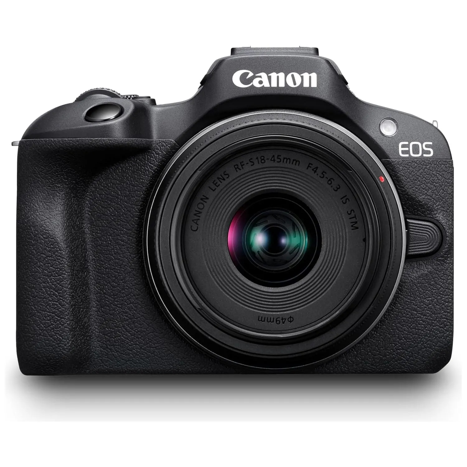 Canon EOS R100 Compact Mirrorless Camera - 24.1MP, 4K, Dual Pixel CMOS AF, DIGIC 8, 6.5 FPS, Face & Eye Detection, Bluetooth, Wi-Fi, GPS