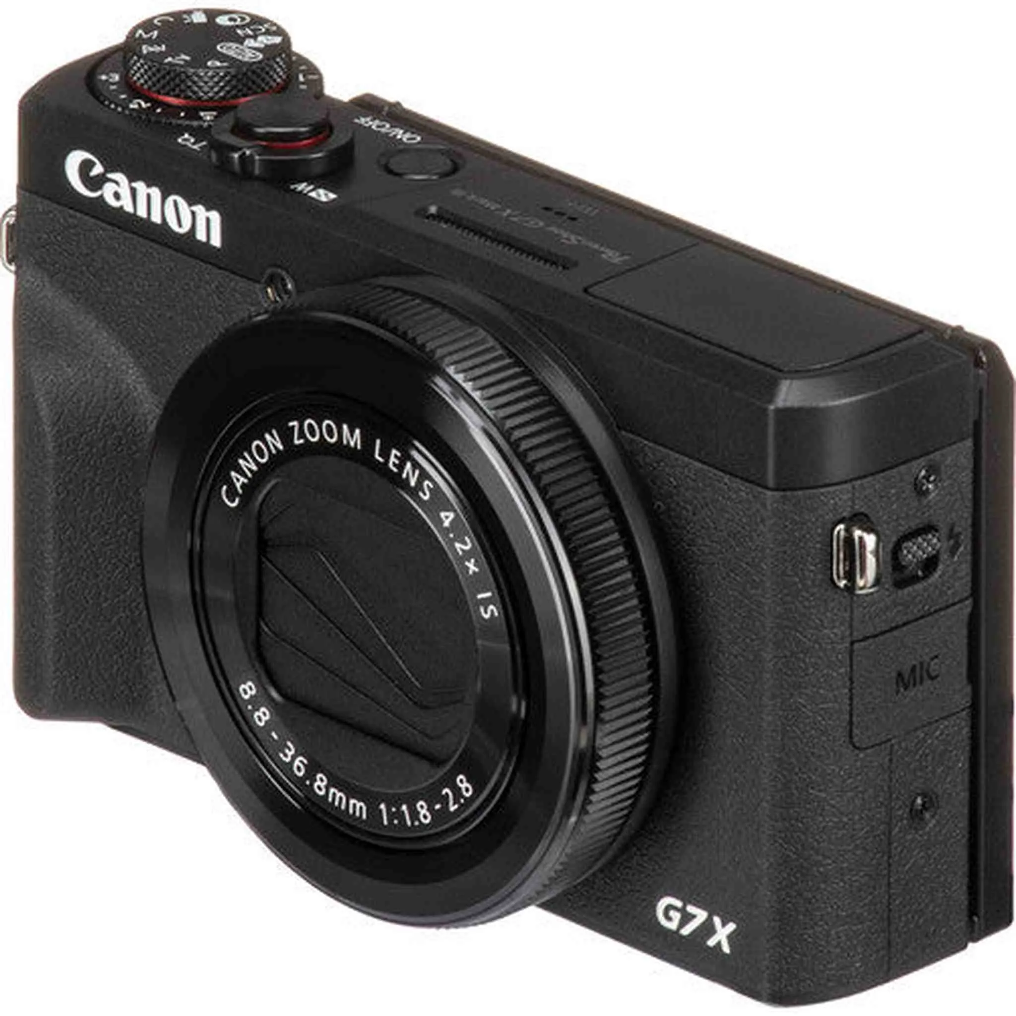 Canon PowerShot G7 X Mark III Digital Camera (Black) (Intl Model) Basic Bundle