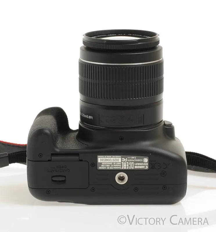 Canon Rebel T6 Digital SLR Camera Body 18mp w/ 18-55mm Lens -Clean-