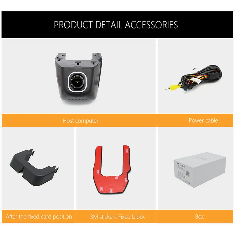 Car DVR Camera Video Recorder WiFi APP Night Vision Dash Cam