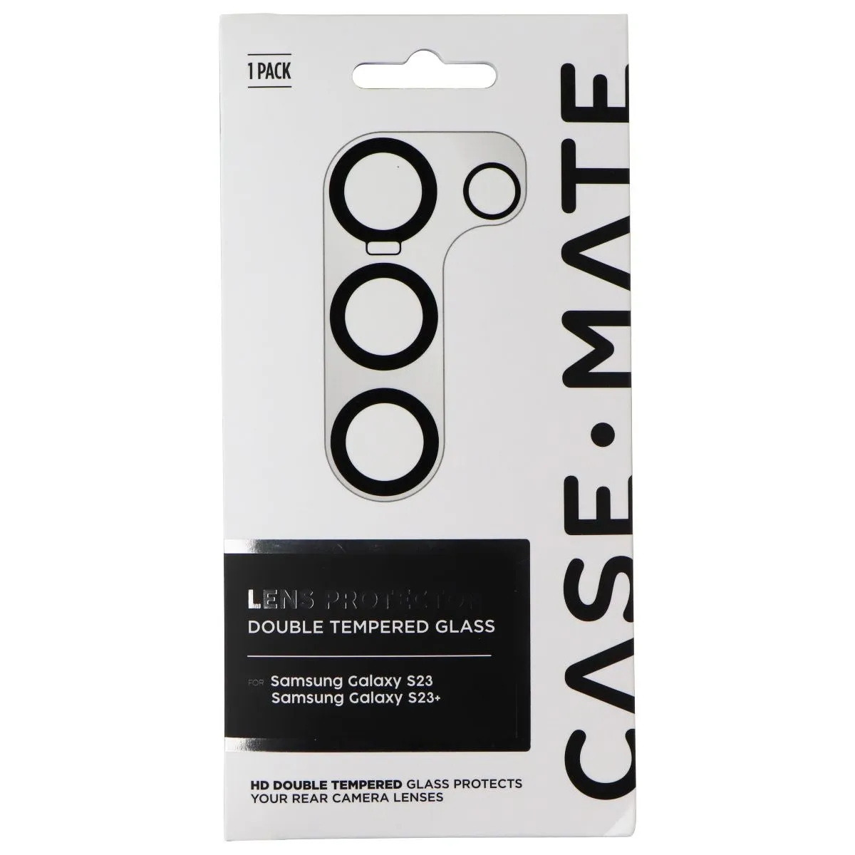 Case-Mate Tempered Glass Camera Lens Protector for Samsung Galaxy S23/S23 Plus