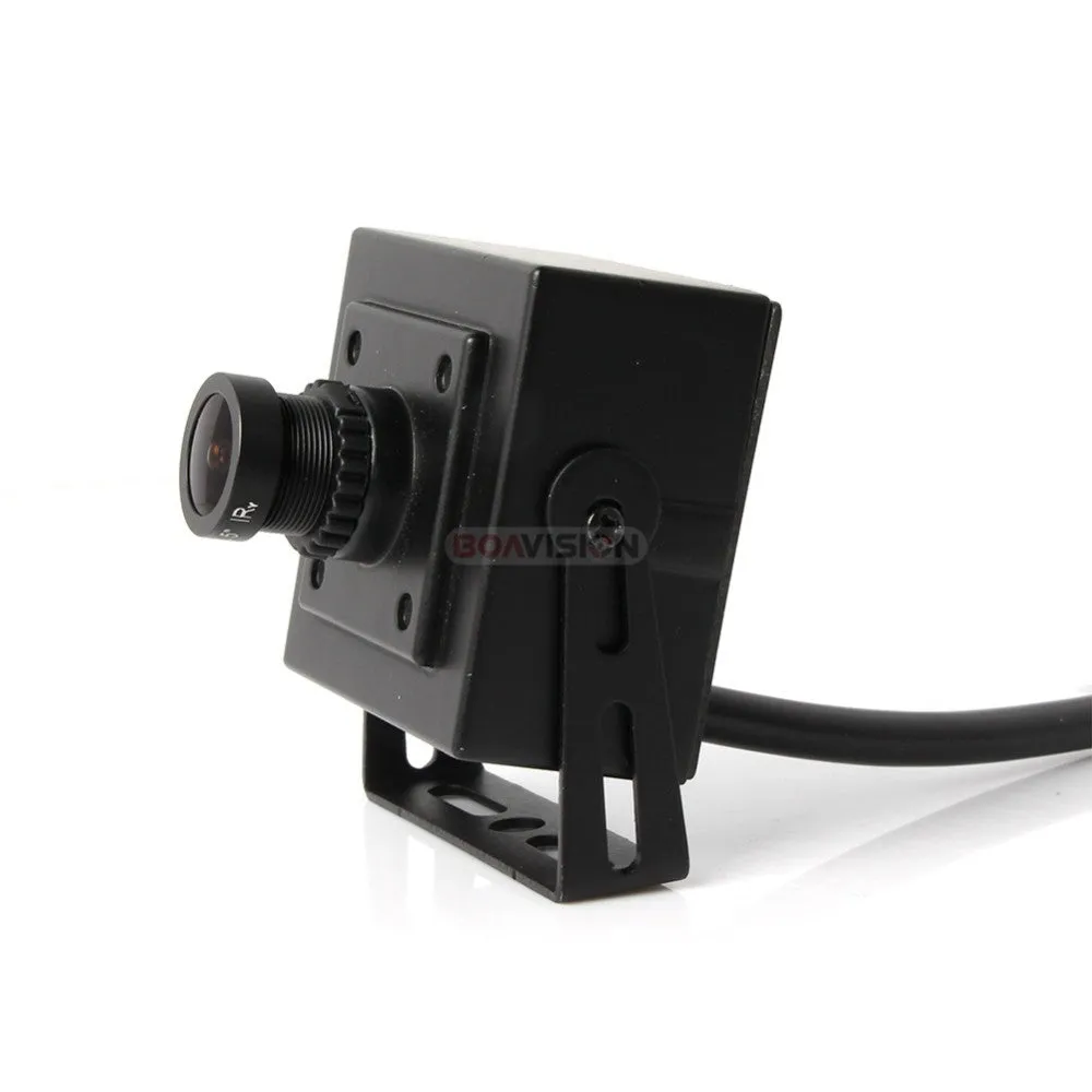 CCTV AHD Camera Security Lens Metal Housing Indoor Use Black