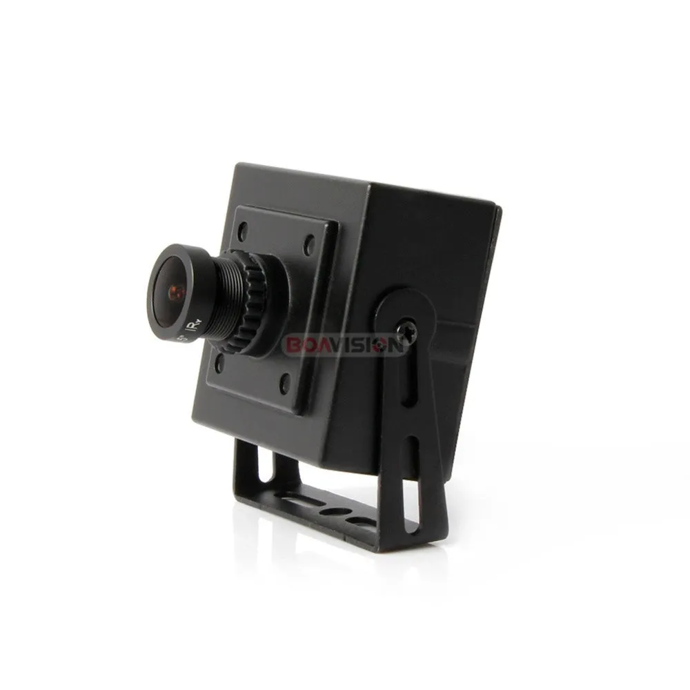 CCTV AHD Camera Security Lens Metal Housing Indoor Use Black