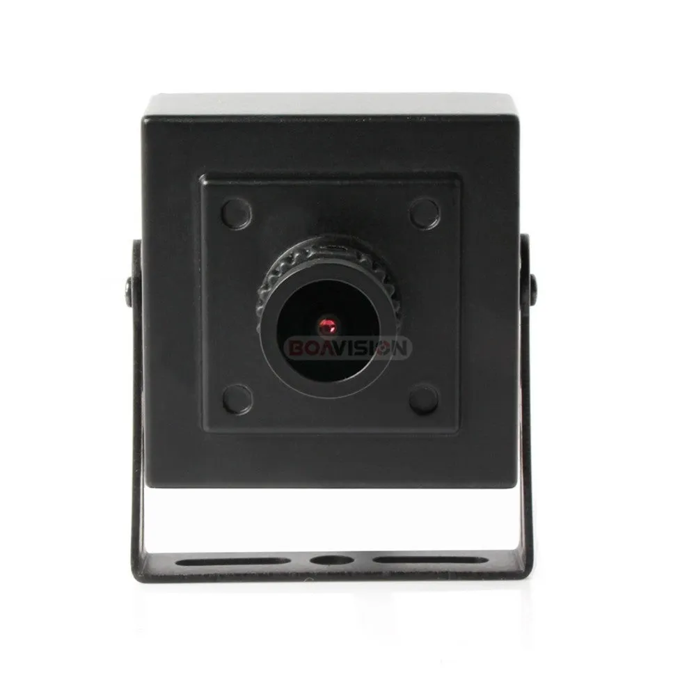CCTV AHD Camera Security Lens Metal Housing Indoor Use Black
