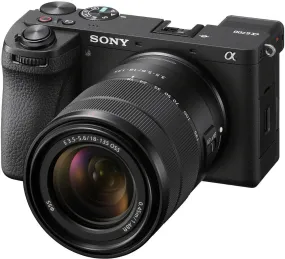 Certified Refurbished - Sony - Alpha 6700 - APS-C Mirrorless Camera with E 18-135 mm Lens - Black