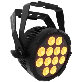 Chauvet SLIMPARPROQIP Outdoor-Rated Low-Profile 12-LED PAR Light w/ RGBA