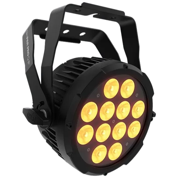 Chauvet SLIMPARPROQIP Outdoor-Rated Low-Profile 12-LED PAR Light w/ RGBA