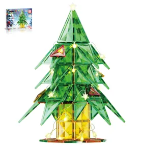 Christmas Tree Magnet Building Tiles
