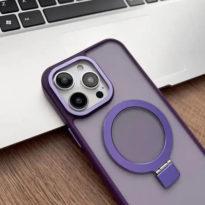 Clear Magnetic Case With Stand