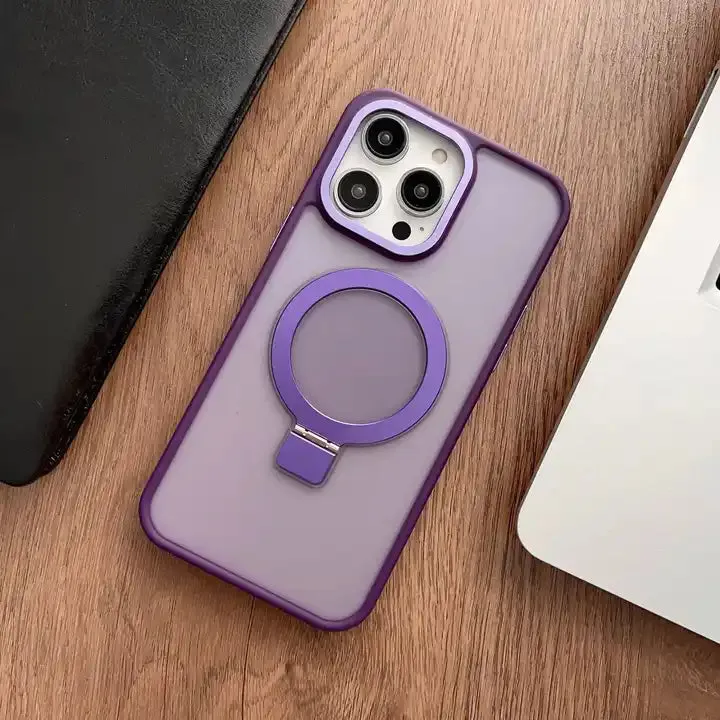 Clear Magnetic Case With Stand