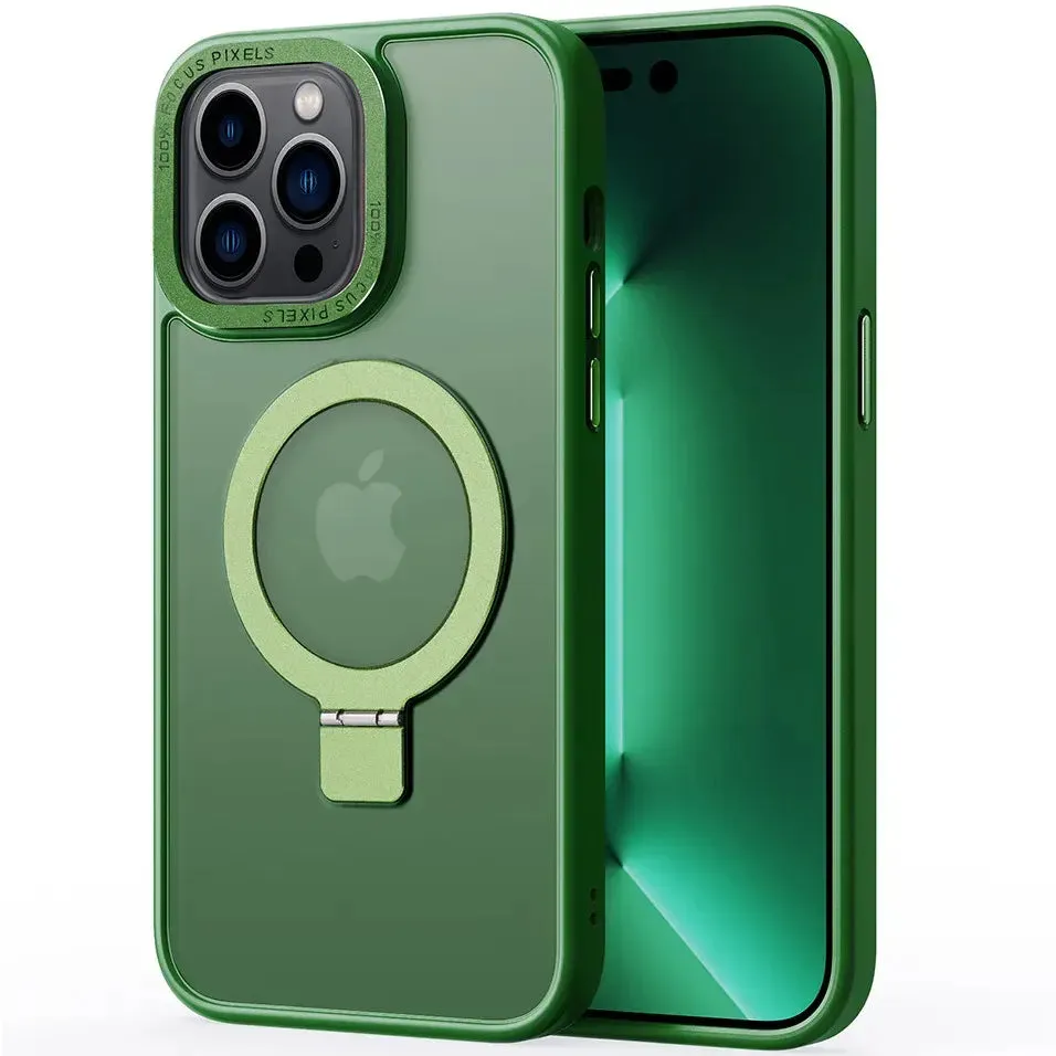 Clear Magnetic Case With Stand