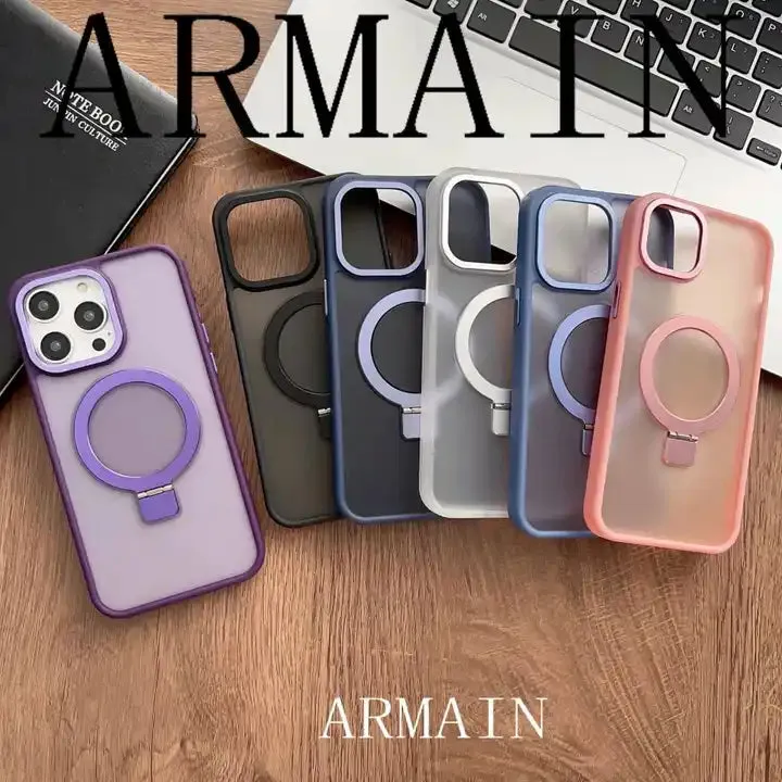 Clear Magnetic Case With Stand