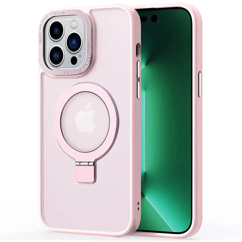 Clear Magnetic Case With Stand