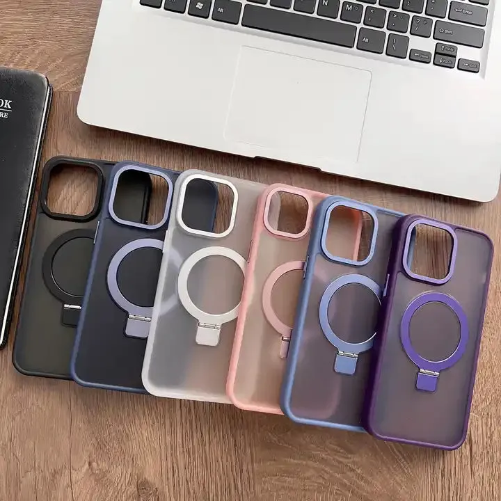 Clear Magnetic Case With Stand