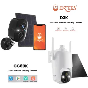 D3K PTZ Security Camera   CG6BK Wireless Security Camera Dzees Camera Bundle - Dzees Camera Bundle