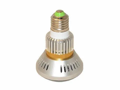 Decoy Bulb Nightvision Video Surveillance Camera CCTV w/ Motion Detect