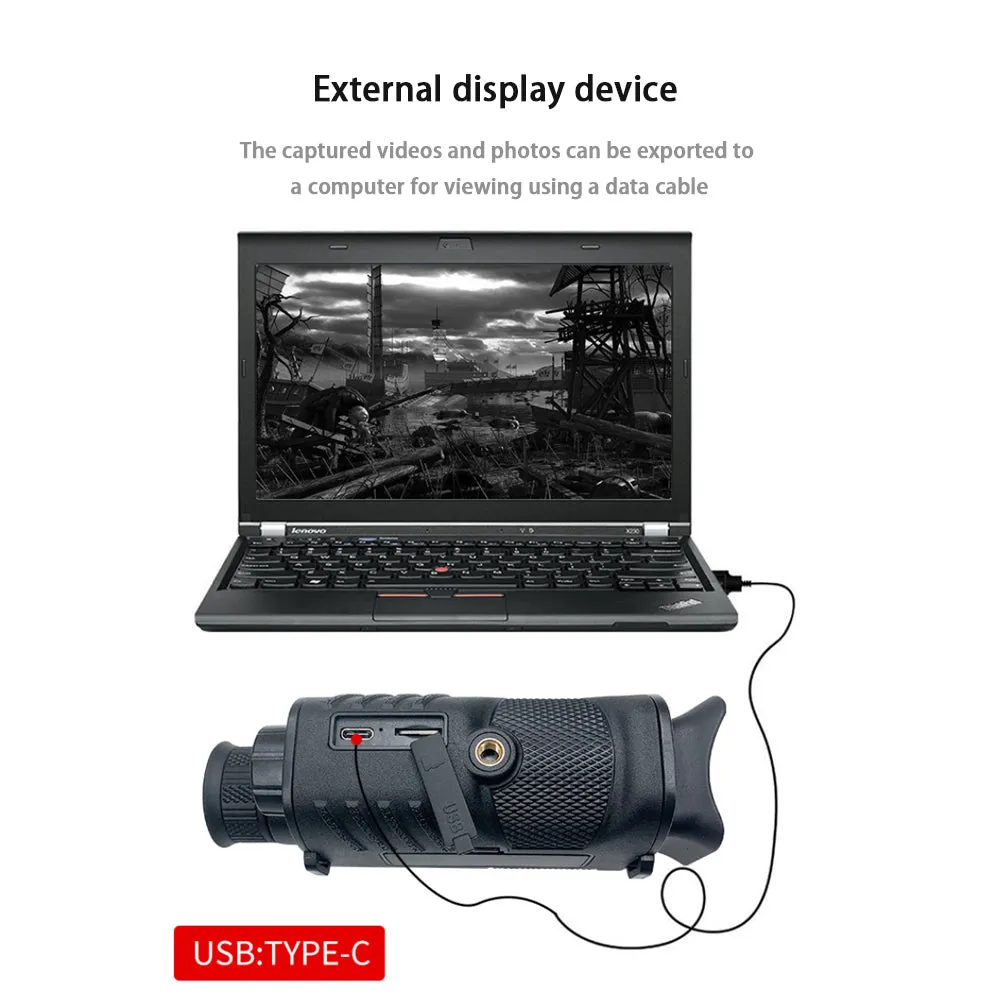 Digital Large Screen Day and Night Dual Purpose Night Vision Instrument