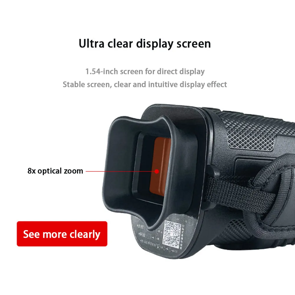 Digital Large Screen Day and Night Dual Purpose Night Vision Instrument
