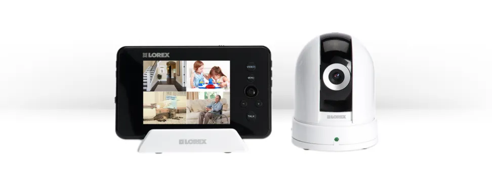 Discontinued - Infant video monitor with pan tilt camera