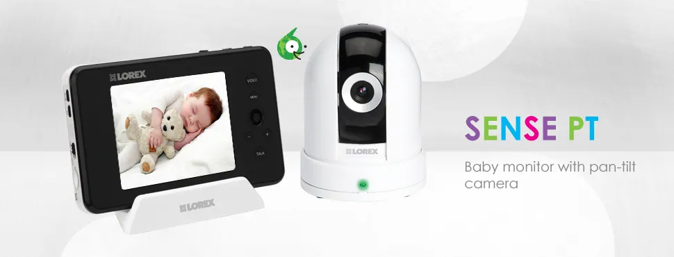 Discontinued - Infant video monitor with pan tilt camera