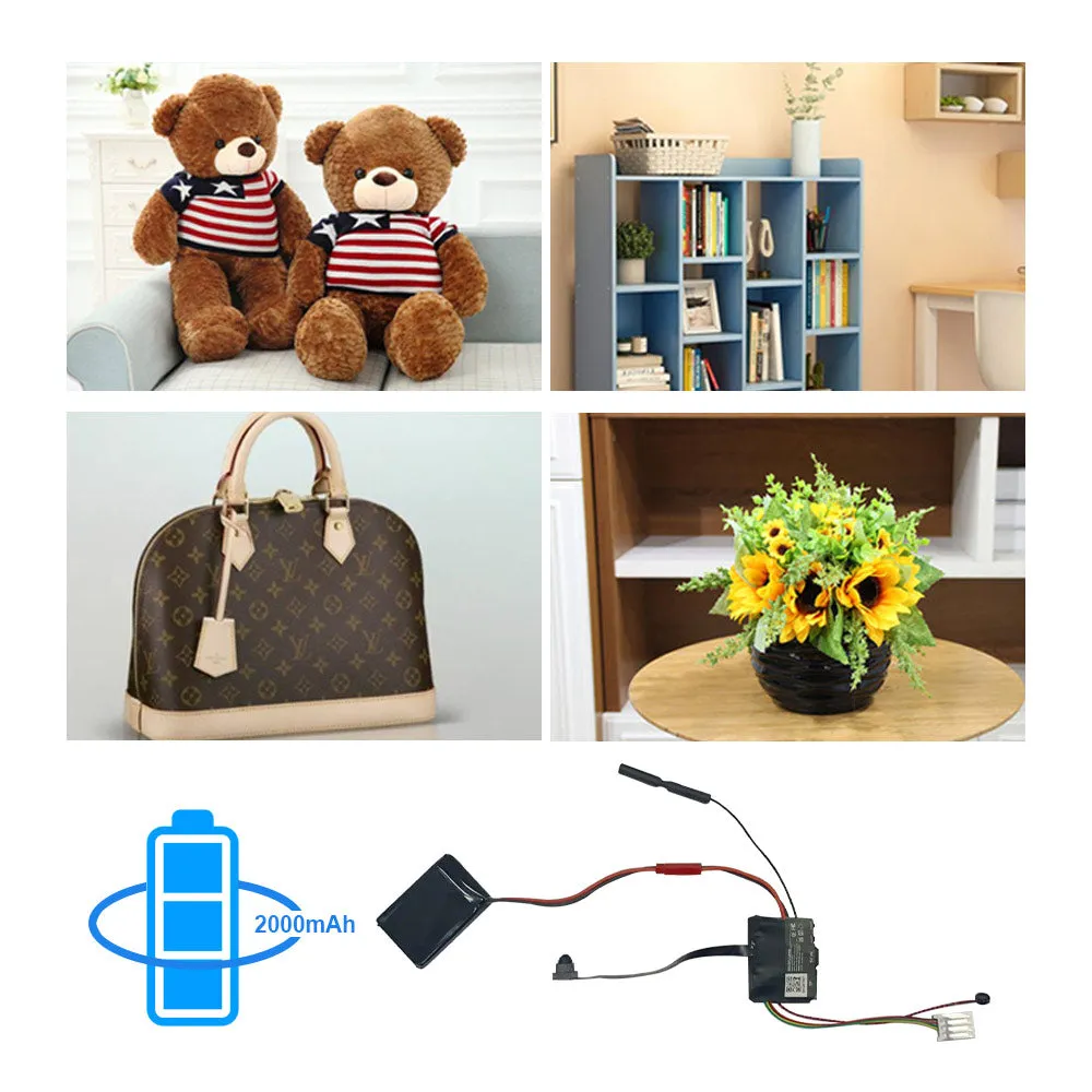 DIY Pinhole Module Wi-Fi Camera with Night Vision and Long Battery Life