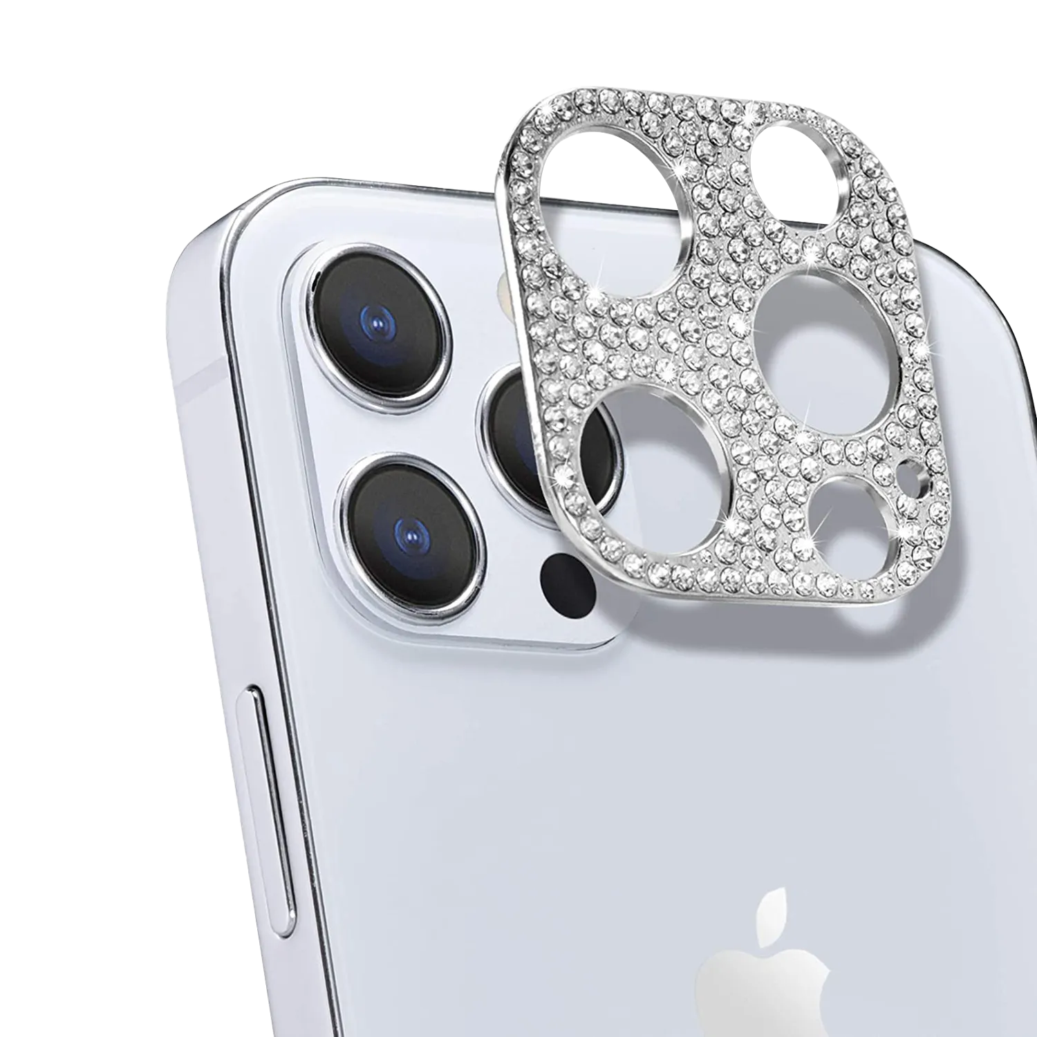 DOORMOON iPhone 12 Pro Rear Camera Protector Bling Bling