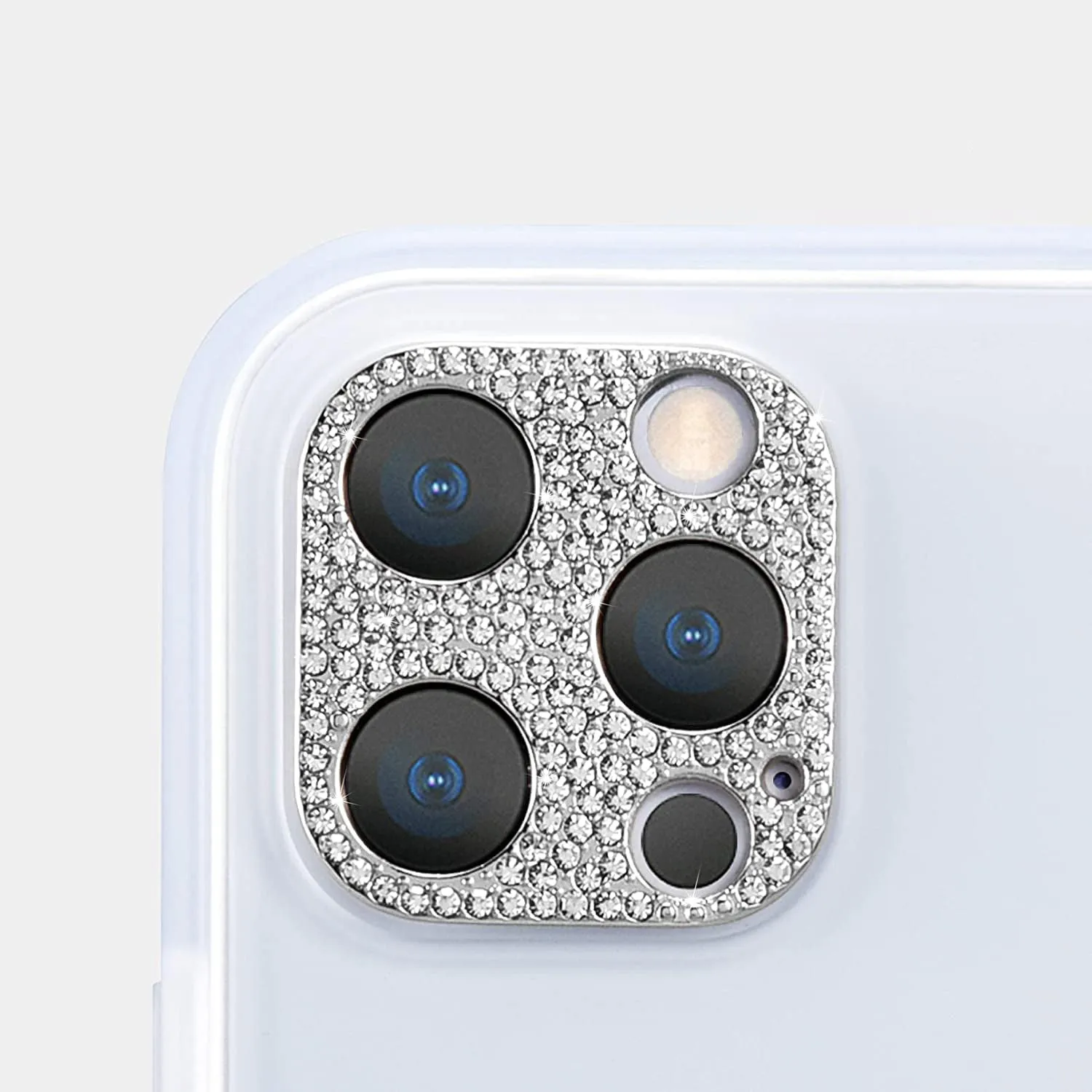 DOORMOON iPhone 12 Pro Rear Camera Protector Bling Bling